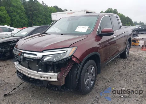 2020 Honda Ridgeline Rtl-E from USA, damaged, VIN 5FPYK3F7XLB012298